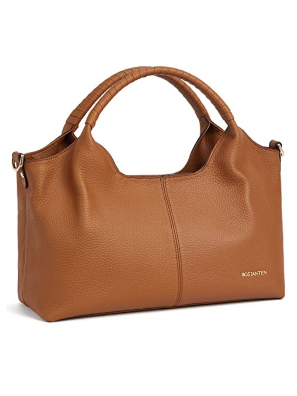 Genuine Leather Satchel Handbag Crossbody Top Handle Adjustable Strap